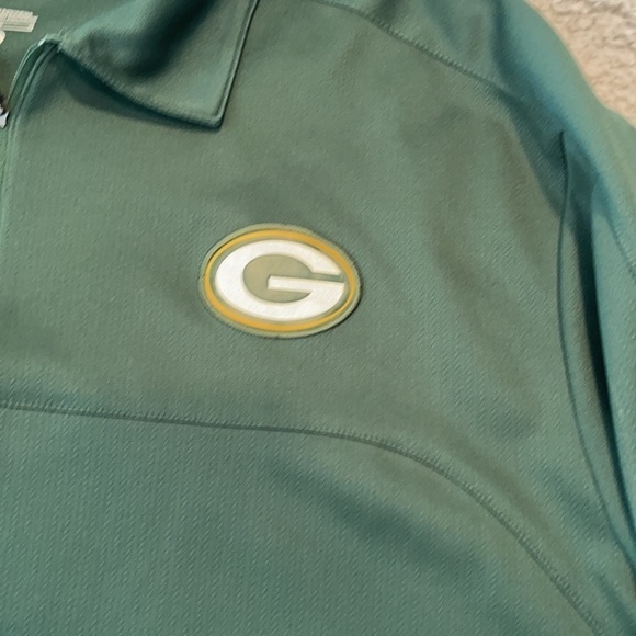 Packers Nike Dri-Fit Polo gold shirt size L - Picture 6 of 10